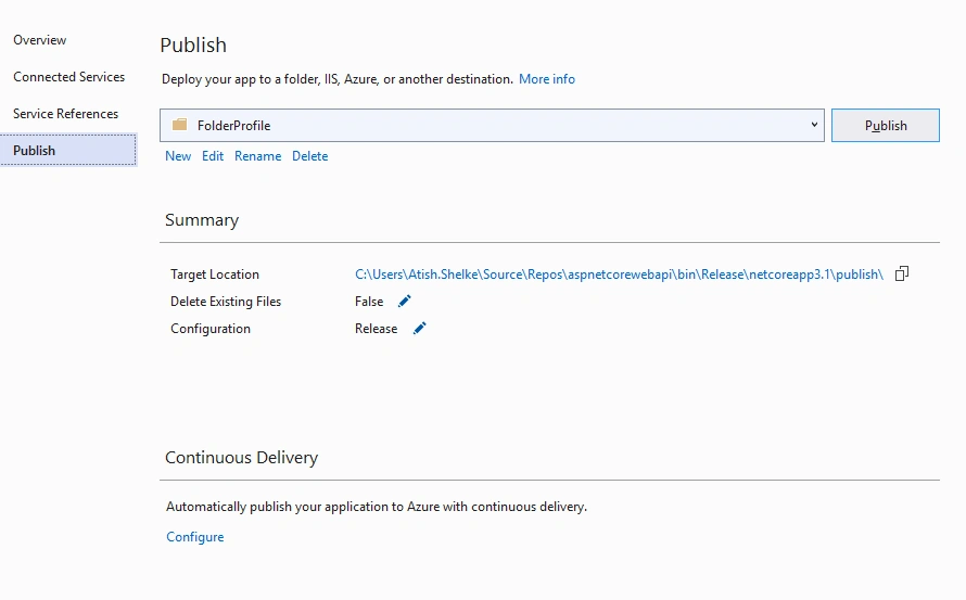 Deployments Modes In .NET Core 3.1