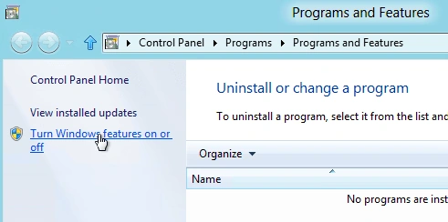 Control Panel