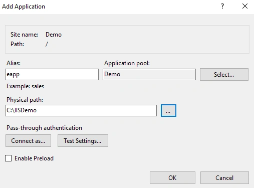 Add Application