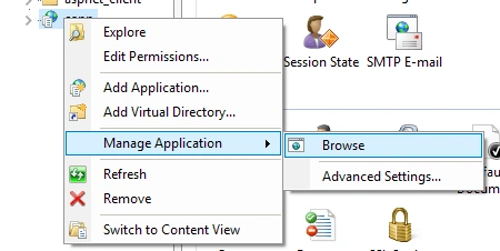 Manage Application