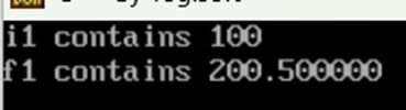 Contains