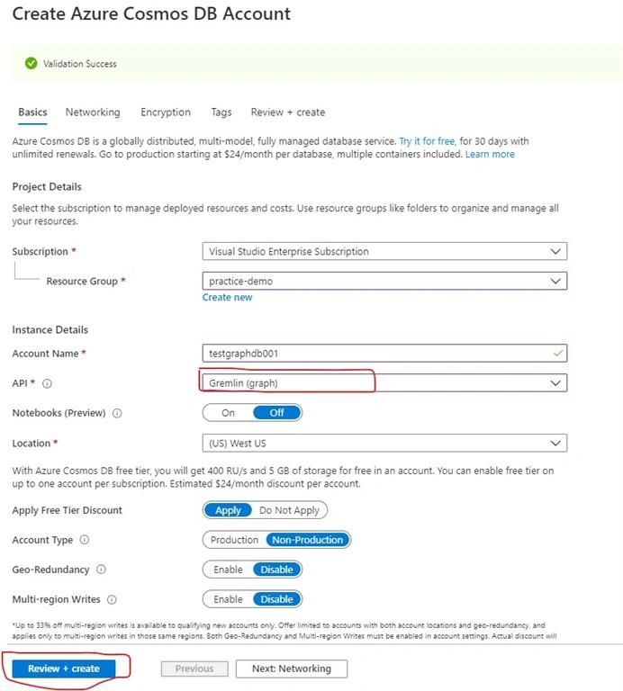 Design And Implement A Graph Database In Azure Cosmos DB
