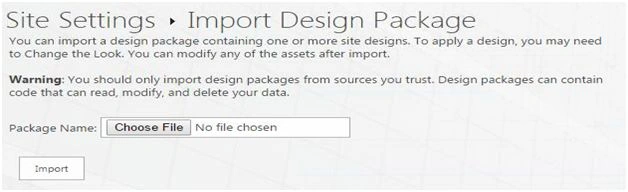 choose the file