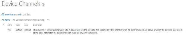 Create a channel