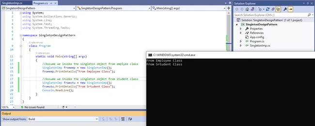 Console application