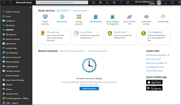 Desktop App For Azure Portal