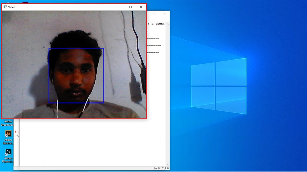 Detecting Faces From Image And Video Using Python