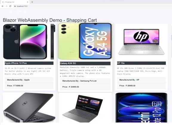 Develop Blazor Web Assembly App
