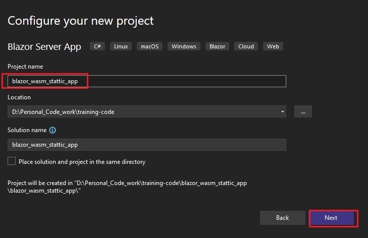 Develop Blazor Web Assembly App