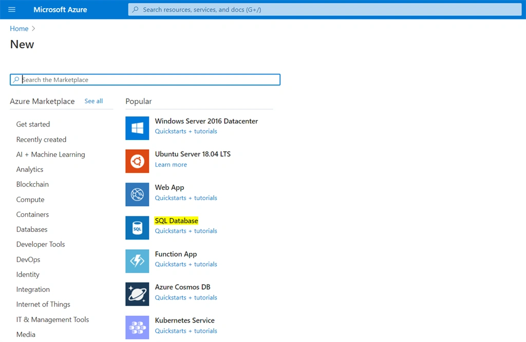 Develop A REST API With Azure Functions Using SQL