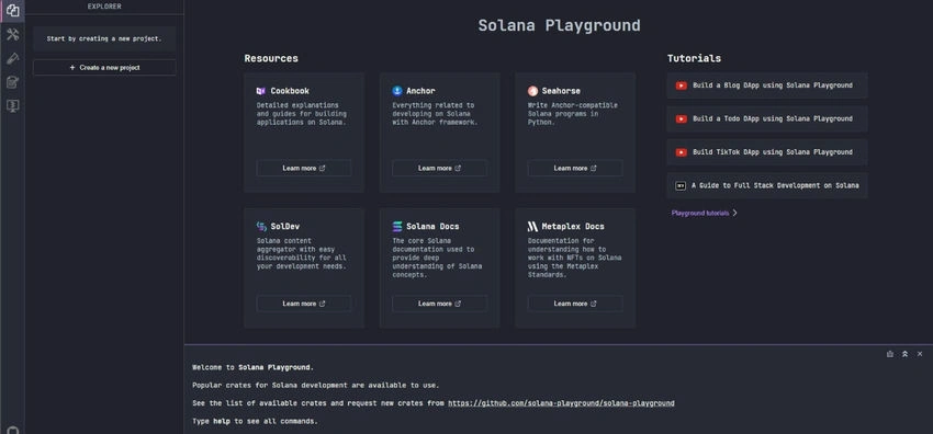 Solana Playground