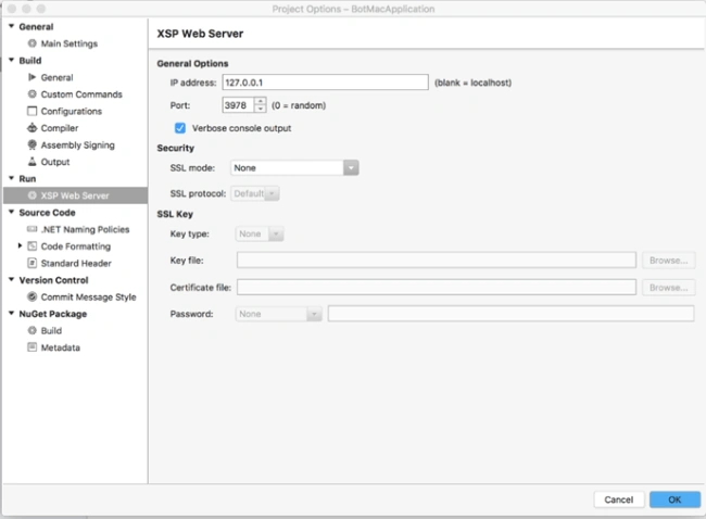 XSP Web server
