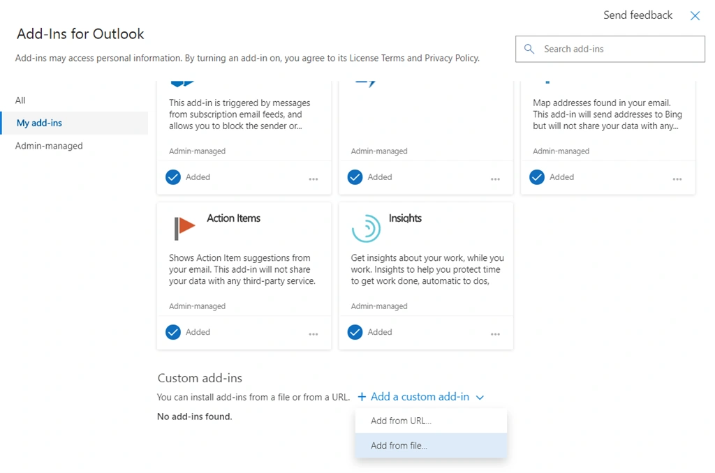 Develop Outlook Add-ins with SharePoint Framework