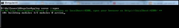 Angular CLI