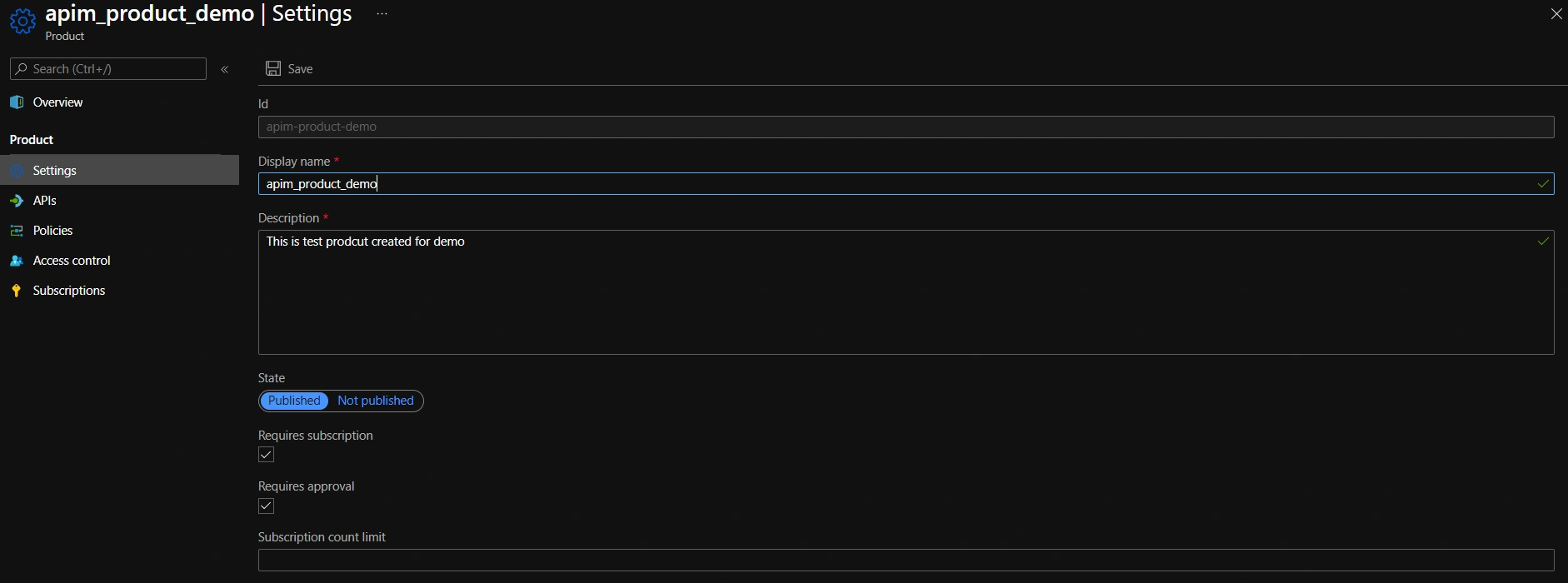 developer portal in APIM