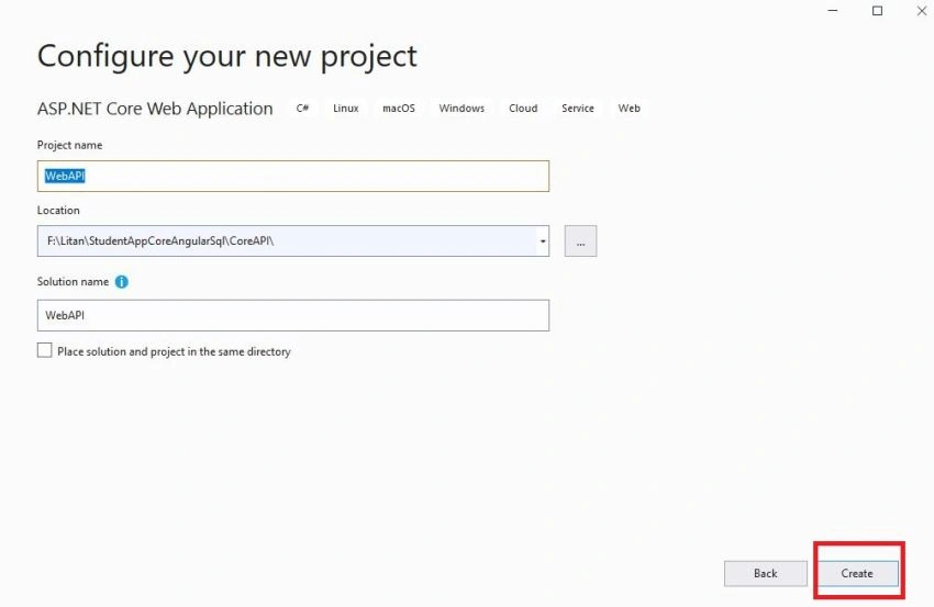Developing a Web App Using Angular 12, ASP.NET Core Web API and SQL Server