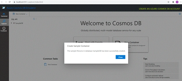 Developing Solutions Locally Using Azure CosmosDB in .NET Core