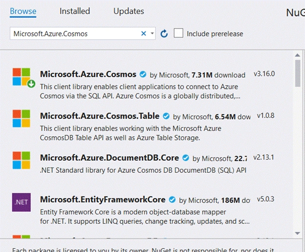 Developing Solutions Locally Using Azure CosmosDB in .NET Core