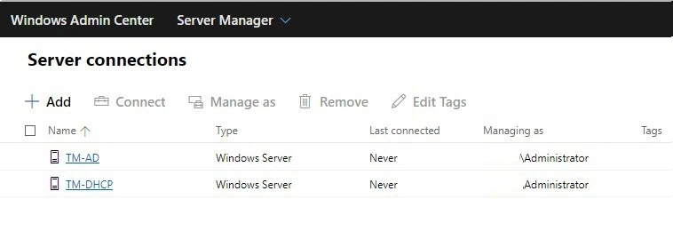 DHCP Role On Windows 2019 Core