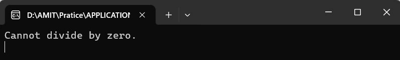 Output with Release build