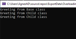 Difference between method overloading and method overriding