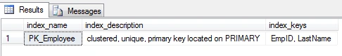 Detail Description About Primary Key In SQL Server