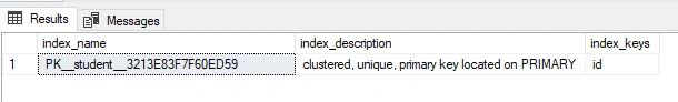 Detail Description About Primary Key In SQL Server