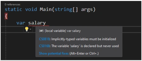 Difference between Var, Dynamic and Object keyword in c#