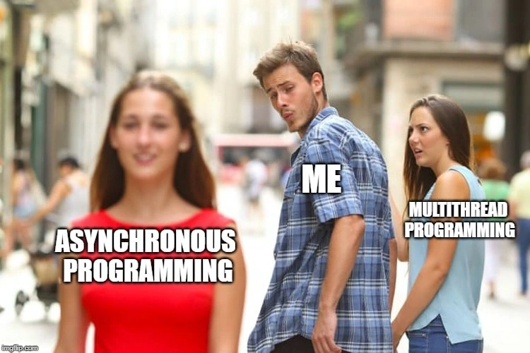 The differences between Multithreaded, Asynchronous, and Parallel programming