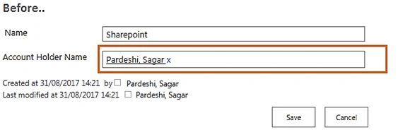 SharePoint People Picker
