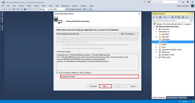 Different Types Of ActionResult In MVC