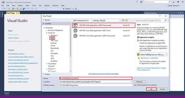 Different Way Of Model Binding In ASP.NET MVC
