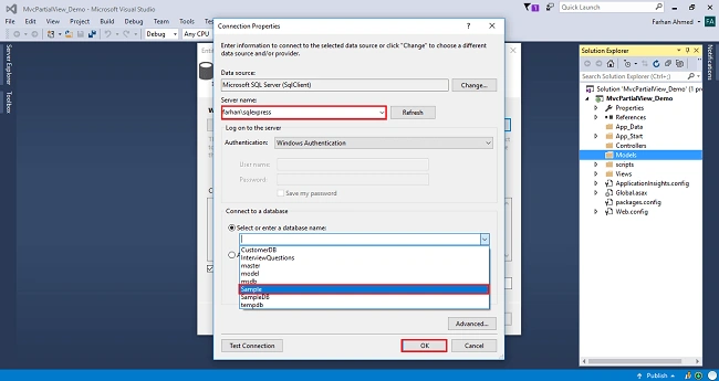 Different Ways Of Render Partial View In MVC