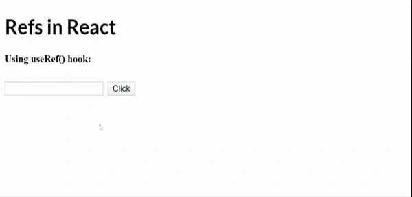 Different Ways To Create Refs In React