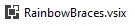 Discovey Rainbow Braces a Visual Studio 2022 Extension