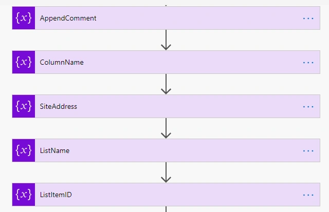 Display Appended Comments Version History from SharePoint List on PowerApps