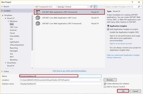 ASP.NET Web Application