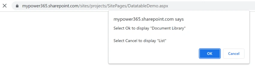 Display SharePoint List or Library items using DataTable JS💡