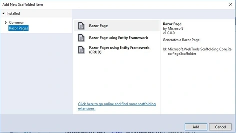 Displaying Customers List Inside ASP.NET Core 3.0 Razor Pages Web Application