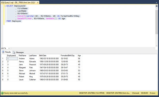 Basics of SQL Server