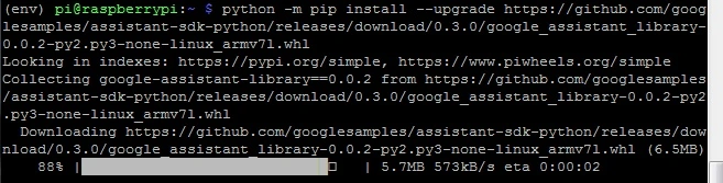 DIY Google AI Assistant using a Raspberry Pi