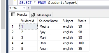 DML Trigger in SQL Server
