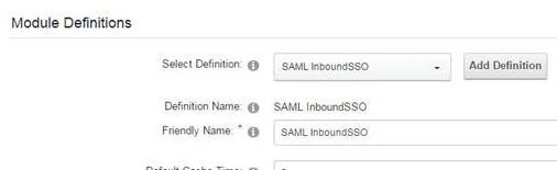 Edit Module page