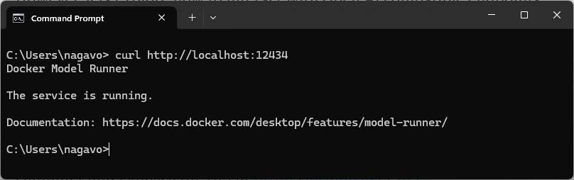 Docker Model Runner