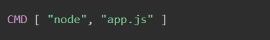 Dockerize Node.js App