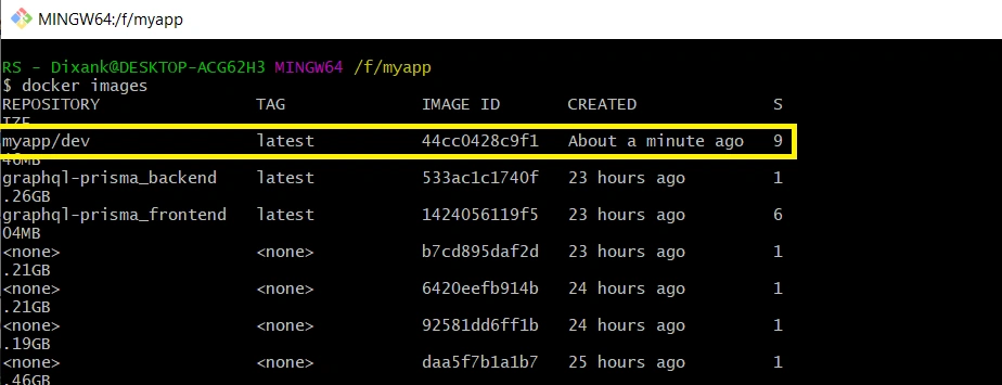 Dockerize Node.js App