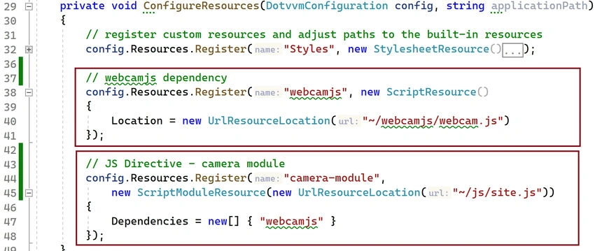 JS Directive – Configurations.
