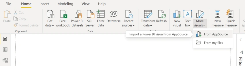Download Custom Visuals for building Interactive Dashboards & Reports in Power BI