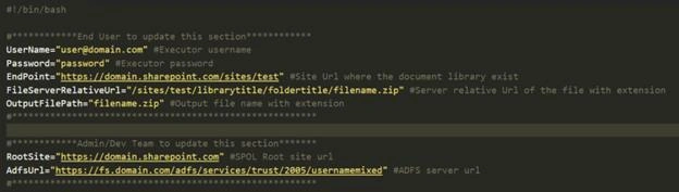 Download SharePoint Online Files using MAC CURL Command