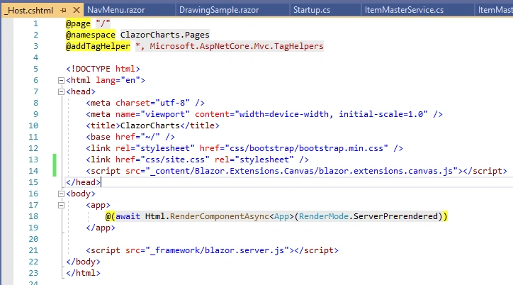 Draw Dynamic ASP.NET Core Blazor Bubble Chart Using Canvas Extensions